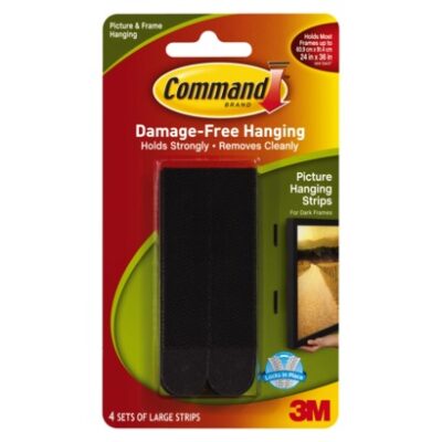 3M Command Large Hanging Strips PK4