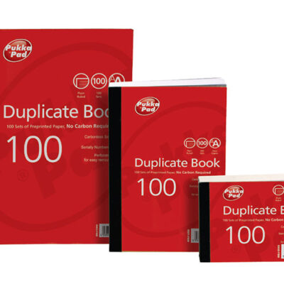 ValueX Duplicate Plain Book 216x130mmPK5