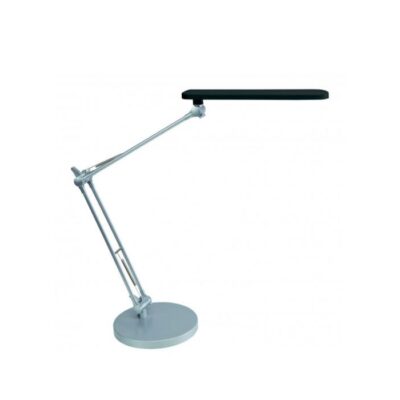 Alba Trek LED Desk Lamp Black Silver