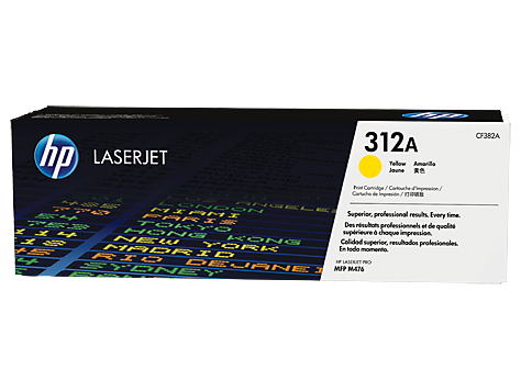 HP CF382A YELLOW TONER CARTRIDGE 312A