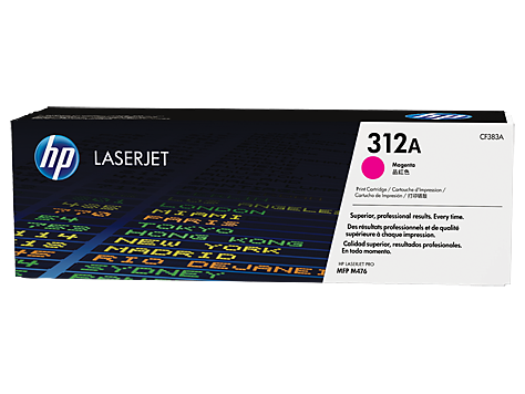HP CF383A MAGENTA TONER CARTRIDGE 312A