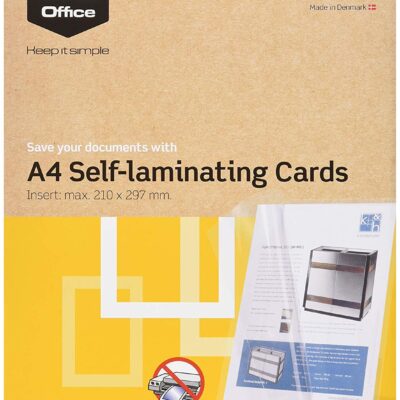 Self Laminating Cards A4 (10 Cards)