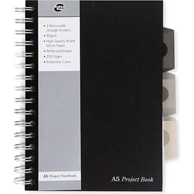 PukkaProject Book A5 Black PK3