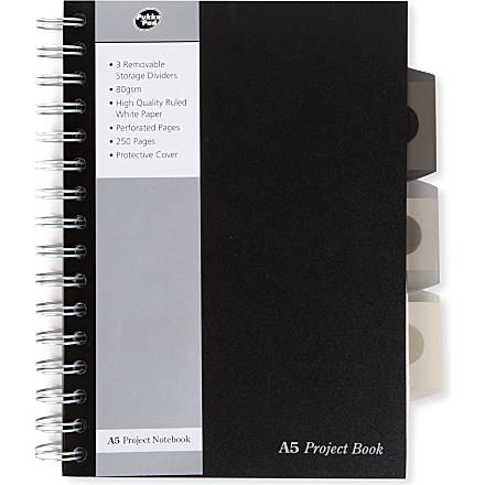 PukkaProject Book A5 Black PK3