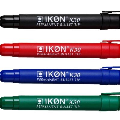 ValueX Permanent Marker Bullet Asstd PK4
