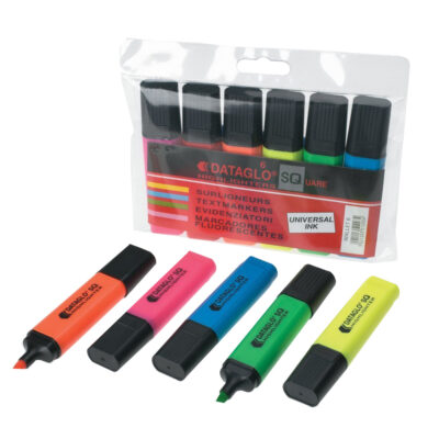 ValueX Highlighter Chisel Assorted PK 6