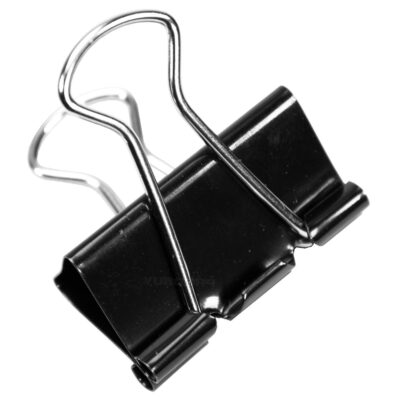 ValueX Foldback Clip 19mm Black PK50