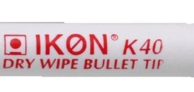 ValueX DryWipe Marker Bullet Red PK10