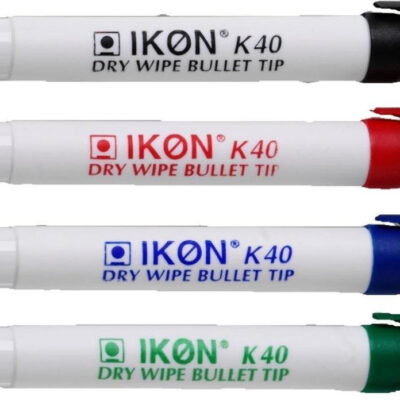 ValueX DryWipe Mark Bullet Asstd PK4