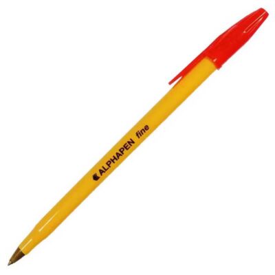 ValueX Ball Pen Fine 0.3mm Red PK20
