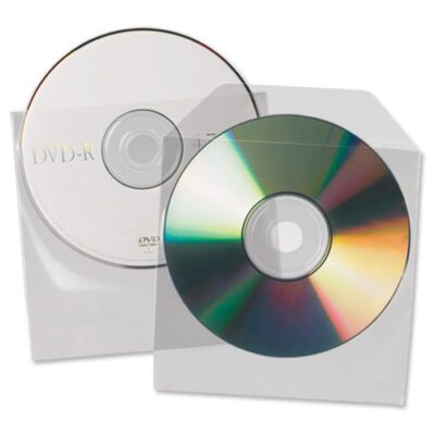 ValueX CD/DVD Pockets NonAdhesive (PK25)
