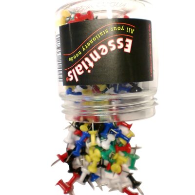 ValueX Push Pin Assorted Colours PK200