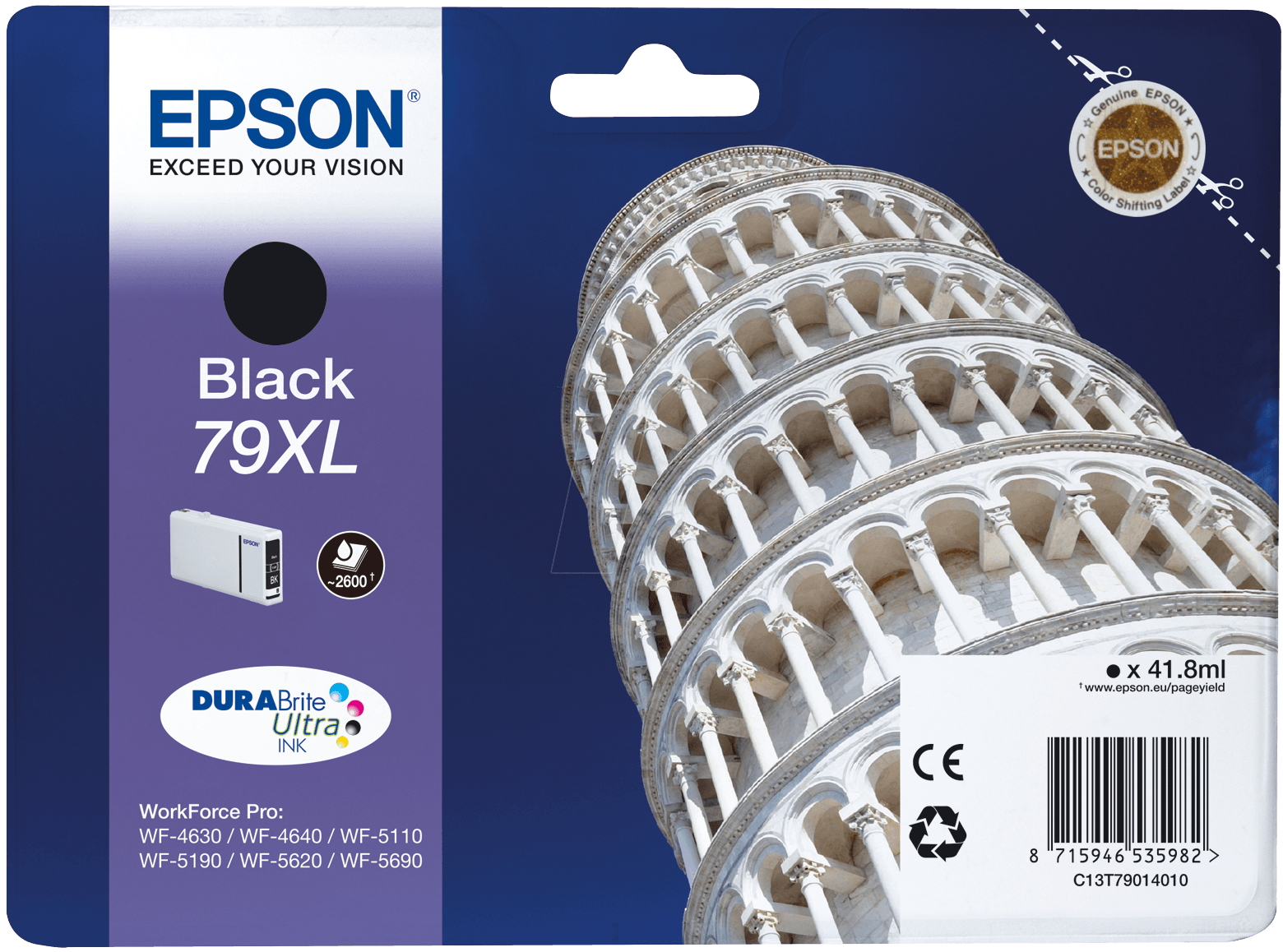 WF4630/5110/5690 BK INK 41.8ML