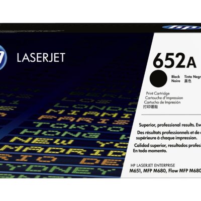 HP CF320A BLACK TONER CART 652A