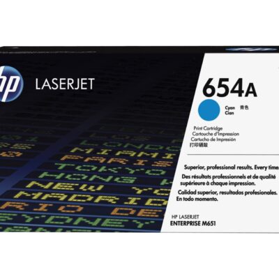 HP CF331A 654A LASERJET CART 15K CYAN