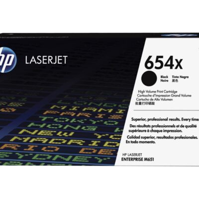 HP CF330X 654X LASERJET CART 20.5K BLACK