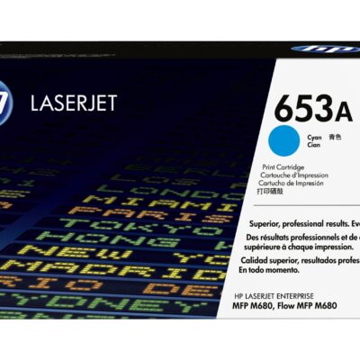 HP CF321A 653A LASERJET CART 16.5K CYAN