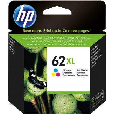HP C2P07AE 62XL TRI COLOR INK CARTRIDGE