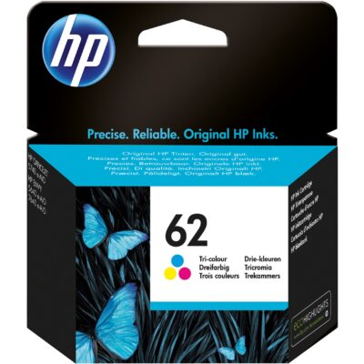 HP C2P06AE 62 TRI COLOR INK CARTRIDGE