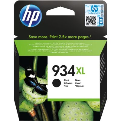 HP C2P23AE 934XL BLACK INK CARTRIDGE