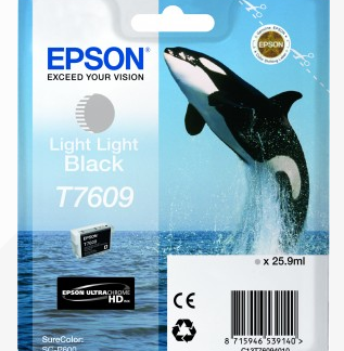 T7609 LIGHT LIGHT BLACK INK 26ML