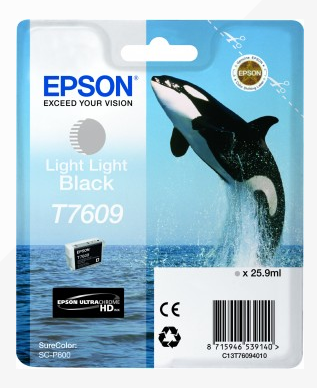 T7609 LIGHT LIGHT BLACK INK 26ML