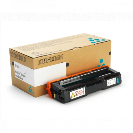 RICOH 407717 SPC252SF Cyan Toner 6K Pa