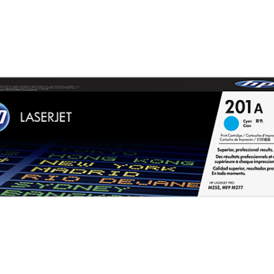 HP CF401A 201A CYAN LASERJET TONER