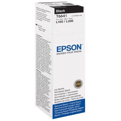 EPSON T6641 ECOTANK BK INK 70ML