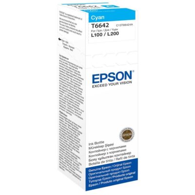 EPSON T6642 ECOTANK CYAN INK 70ML