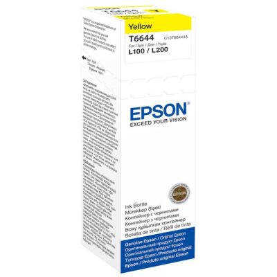 EPSON T6644 ECOTANK YELLOW INK 70ML