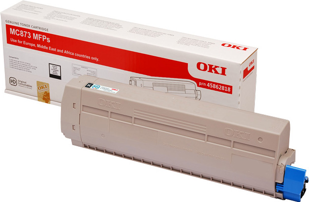 OKI MC873 BLACK HI CAP TONER