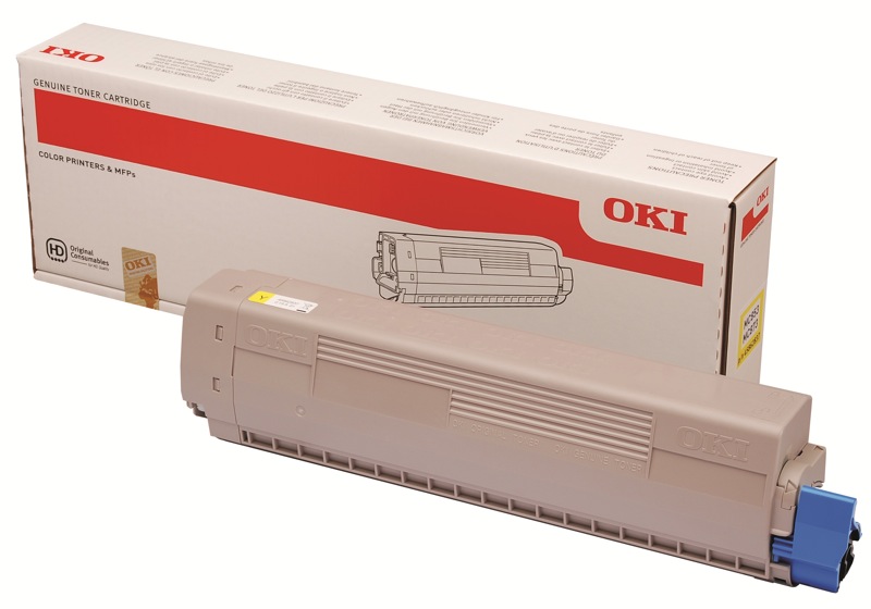 OKI MC853/MC873 YELLOW STD TONER