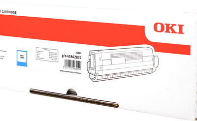 OKI MC853/MC873 CYAN STD TONER