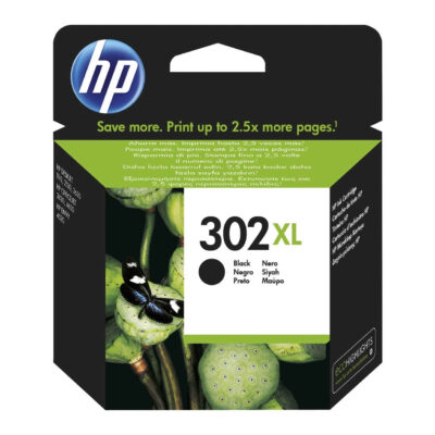 HP F6U68AE 302XL BLACK INK CARTRIDGE