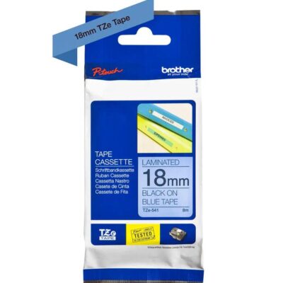 Brother TZE541 PTouch Ribbon 18mm x 8m