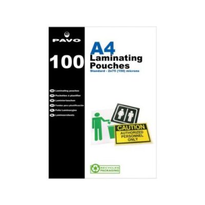 Pavo Lam Pouch 2x75 Mic A4 BX100
