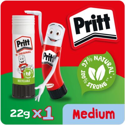 Pritt Glue Stick Retail H/Card 22g PK12