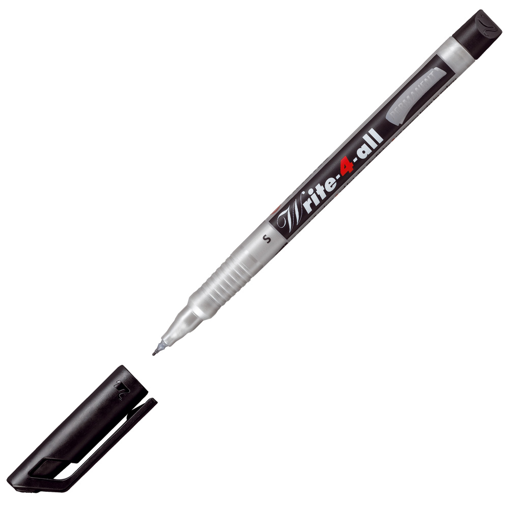 Write-4-All Perm Marker 0.4 BK PK10