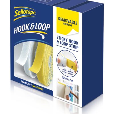 Sellotape H&L Removable Strips 20mmx6m