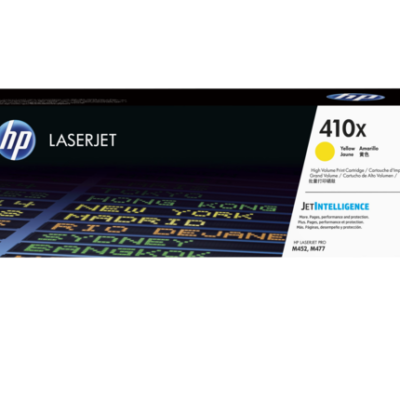 HP CF412X 410X HIGH YIELD YELLOW TONER