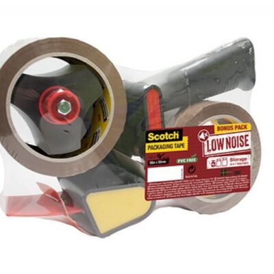 Scotch Hvy Dty Disp+Tpe Brn 50mmX66mPK2