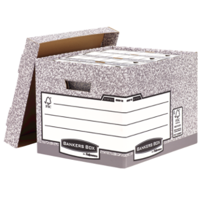 Bankers Box Heavy Duty Grey PK10