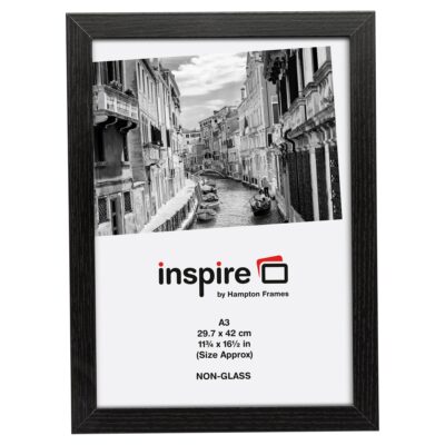 Kent A4 Non Glass Frame 20mm Black