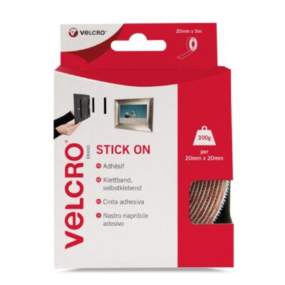 Velcro Hook N Loop 20mm X 5m WT