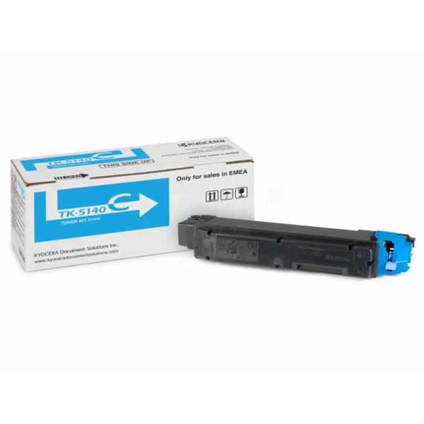 Kyocera TK5140C Cyan Toner 5K  pages