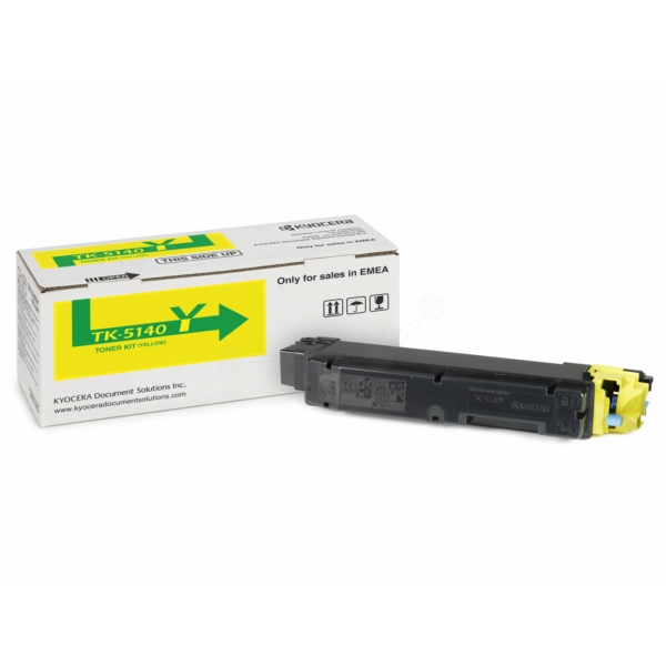 Kyocera TK5140Y Yellow Toner 5K pages
