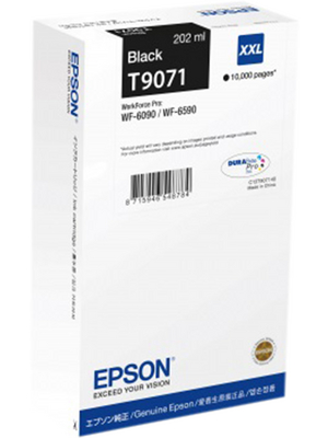 WF6000 BLACK INK CART XXL 10K