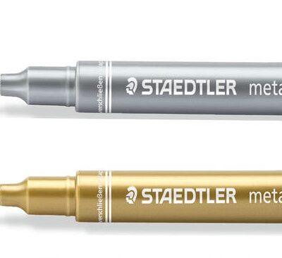 Metallic Marker Gold & Silver PK2