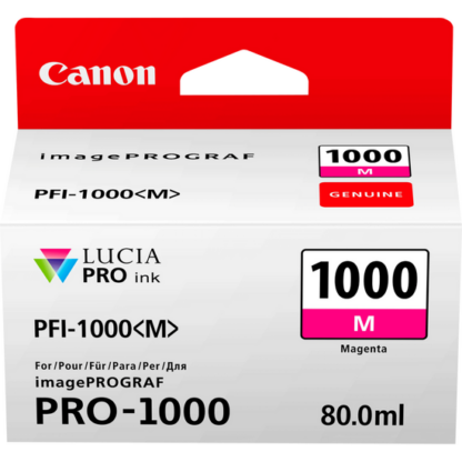 CANON 0548C001 PFI1000M MAGENTA INK 80ML